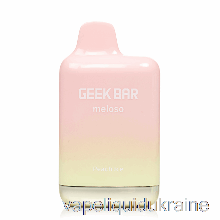 Vape Ukraine Geek Bar Meloso MAX 9000 Disposable Peach Ice